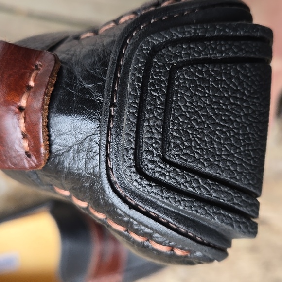 STEVE MADDEN. Mens Black and Brown Leather Loafers. Size 10.5D. NWOT. - Picture 12 of 13